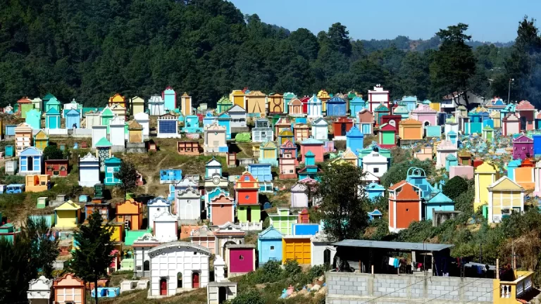 Exploring a Colorful Guatemala Cemetery