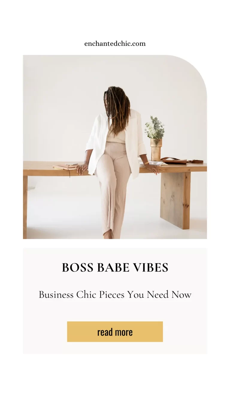 Business Chic Pieces You Need Now