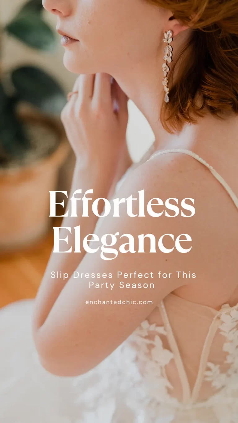 Effortless Elegance: Slip Dresses Perfect for This Party Season