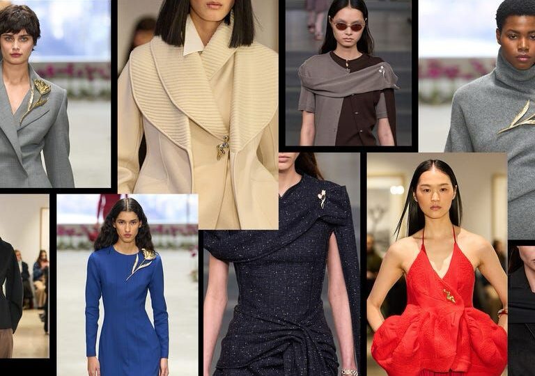 Brooches Are Trending on the Runway