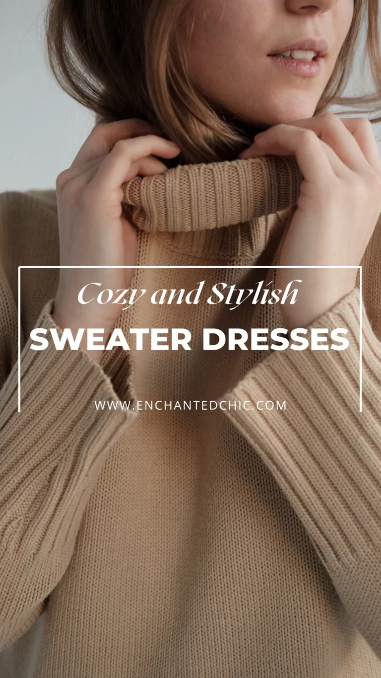 Cozy and Stylish Sweater Dresses You Need in Your Wardrobe This Season