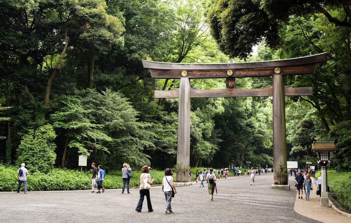 Meiju jingu shrine Tokyo
