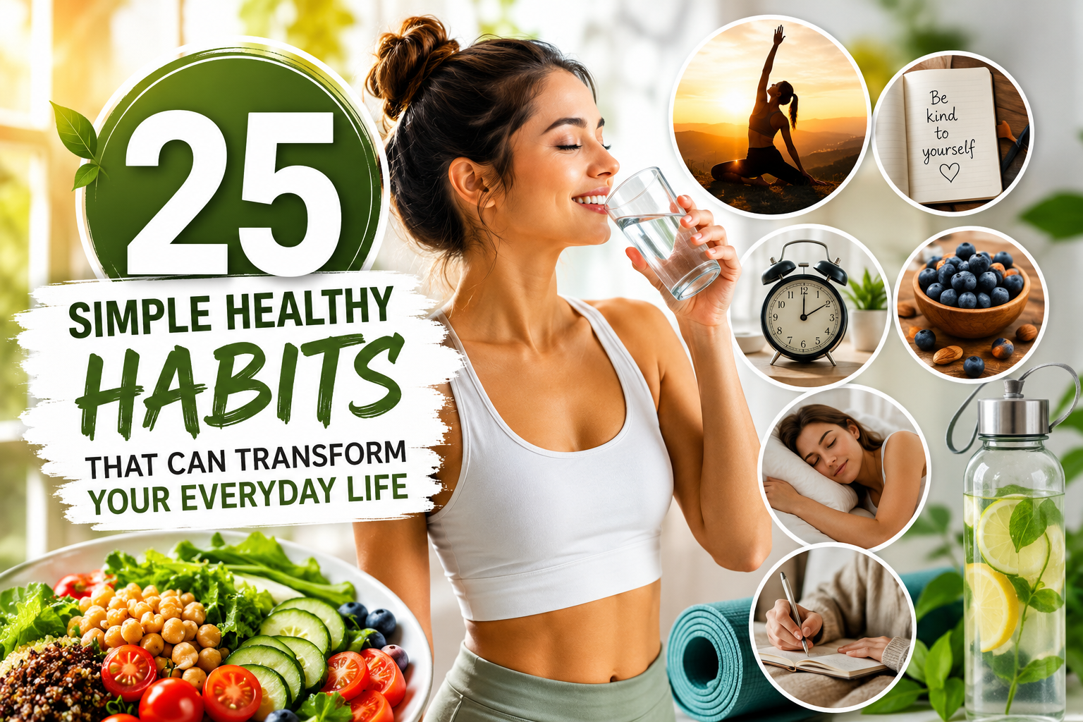 25 Simple Healthy Habits That Can Transform Your Everyday Life
