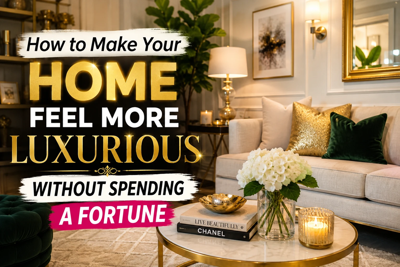 How to Make Your Home Feel Luxurious on Any Budget: 25 Designer-Approved Secrets 11 How to Make Your Home Feel Luxurious on Any Budget