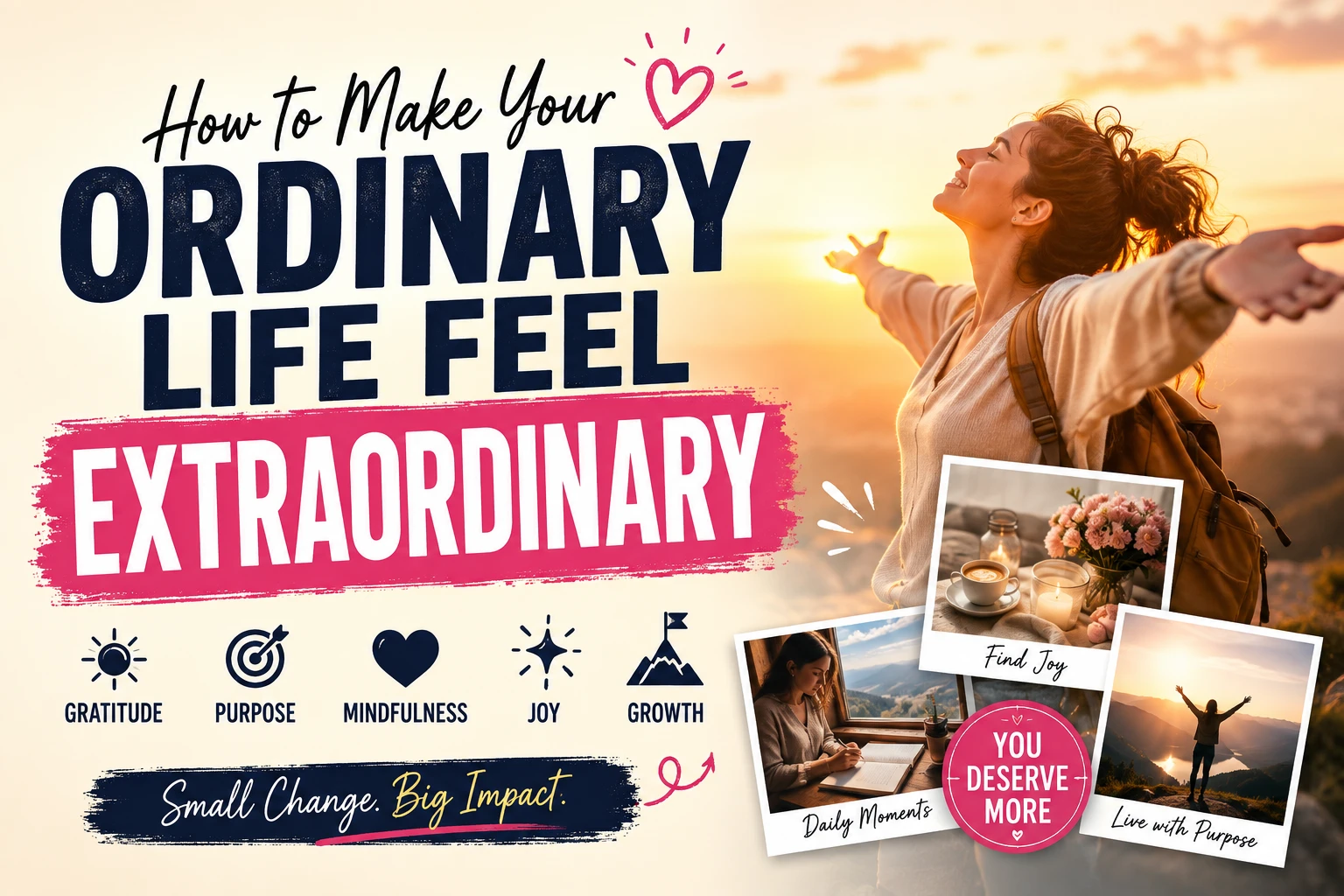 How to Make Your Ordinary Life Feel Extraordinary: A Complete Guide to Living With More Meaning, Joy, and Wonder 11 How to Make Your Ordinary Life Feel