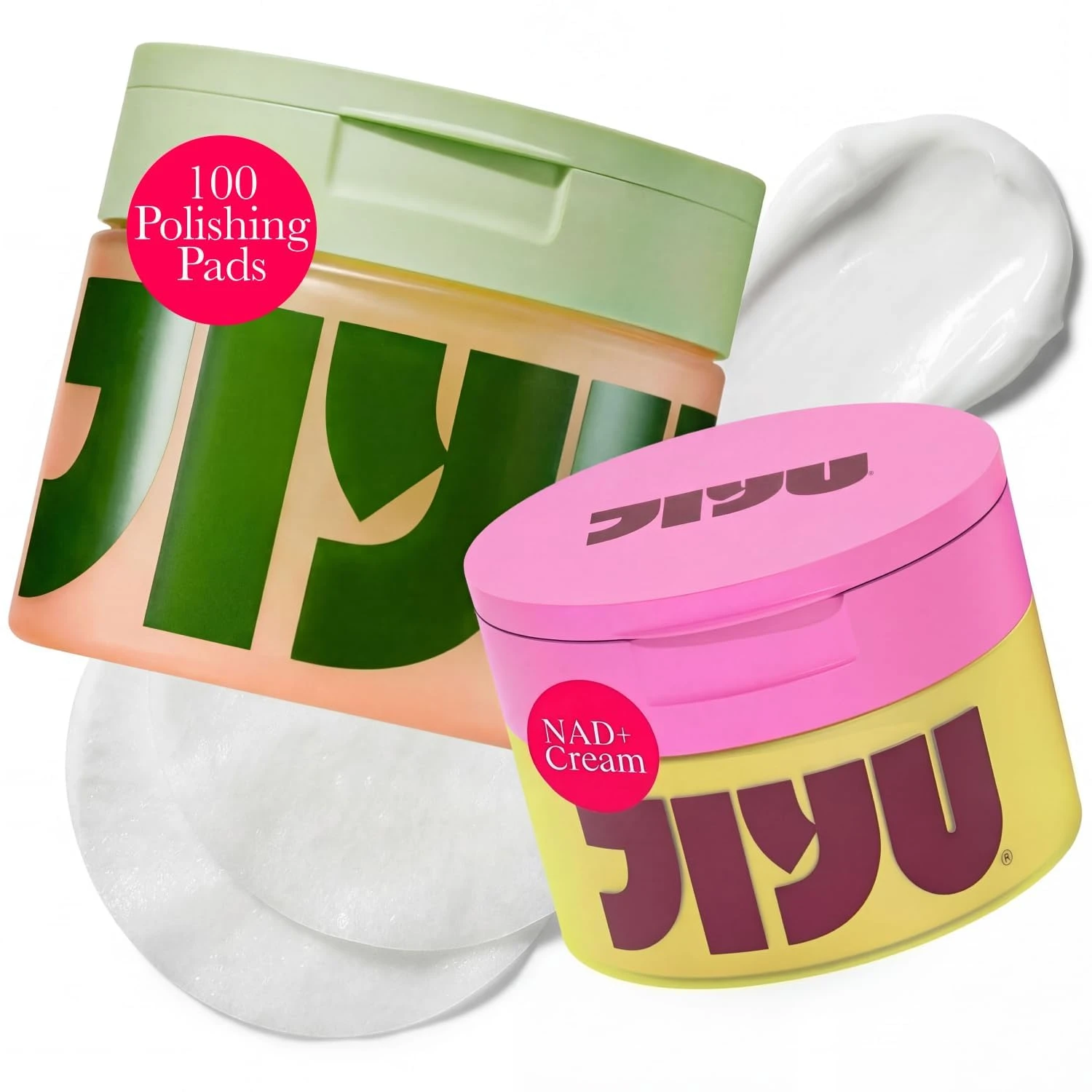 JIYU Korean Skincare Bundle — NAD+ Hydrating Face Moisturizer (50ml) + Toning Toner Pads (100 Count) 11 JIYU Korean Skincare Bundle — NAD+ Hydrating Face Moisturizer (