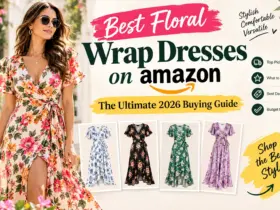 Best Floral Wrap Dresses on Amazon
