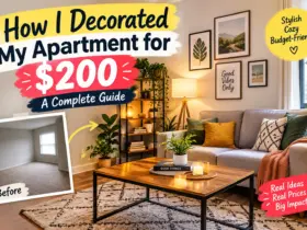 How I Decorated My Apartment for $200: A Complete Guide 15 How I Decorated My Apartment for $200