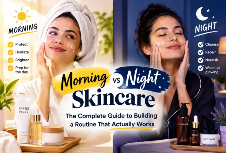 Morning vs Night Skincare The Complete Guide to Building a Routine That Actually Works