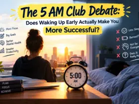 The 5 AM Club Debate: Does Waking Up Early Actually Make You More Successful? 18 The 5 AM Club Debate Does Waking Up Early Actually Make You More Successful
