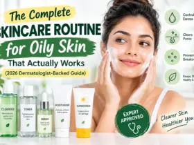 The Complete Skincare Routine for Oily Skin That Actually Works (2026 Dermatologist-Backed Guide) 14 The Complete Skincare Routine for Oily Skin That Actually Works